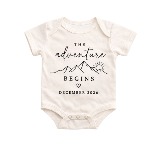 The Adventure Begins Onesie