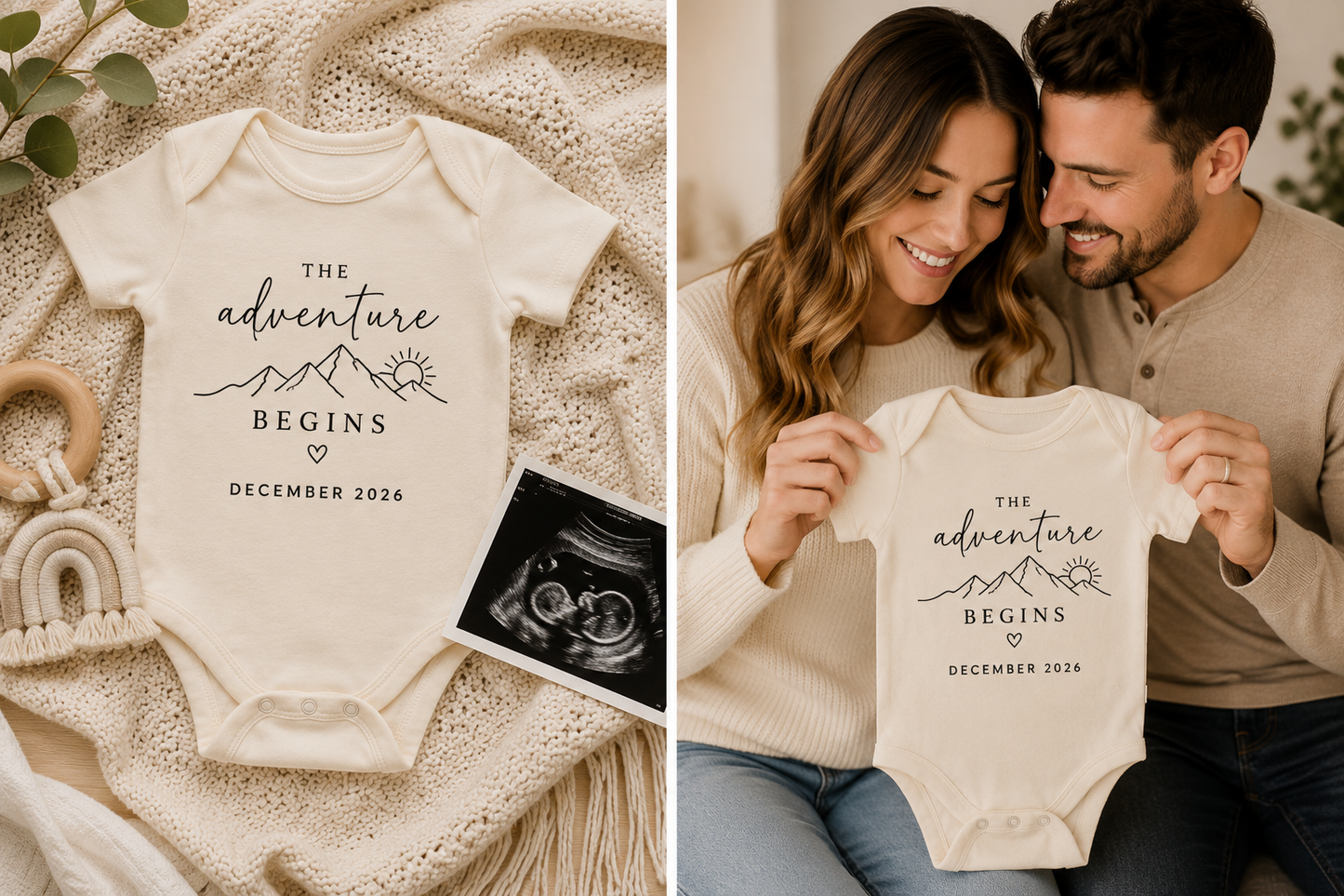 The Adventure Begins Onesie