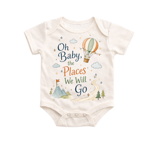 Oh Baby The Places We Will Go Onesie