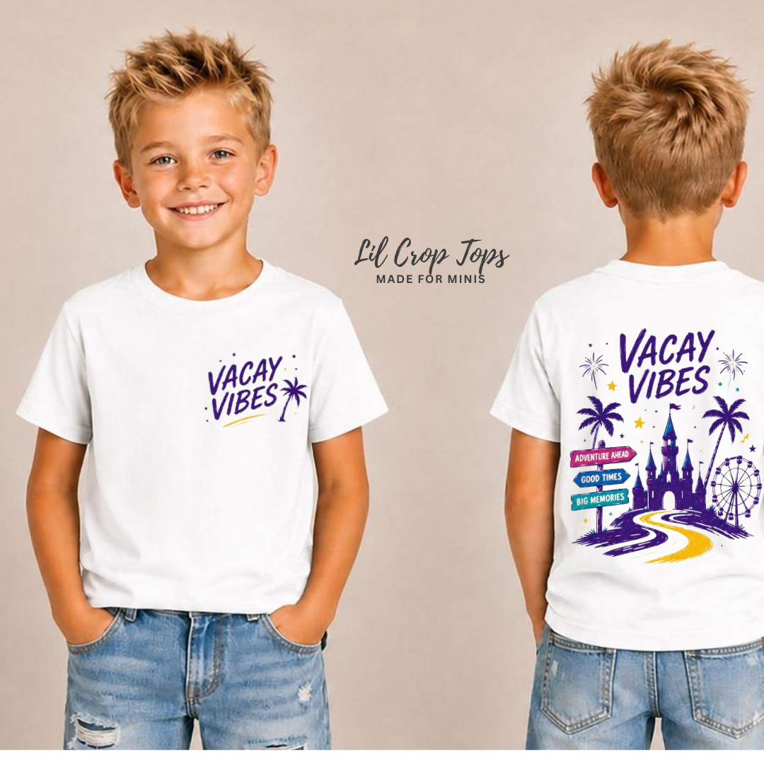 Vacay Vibes Theme Park Toddler