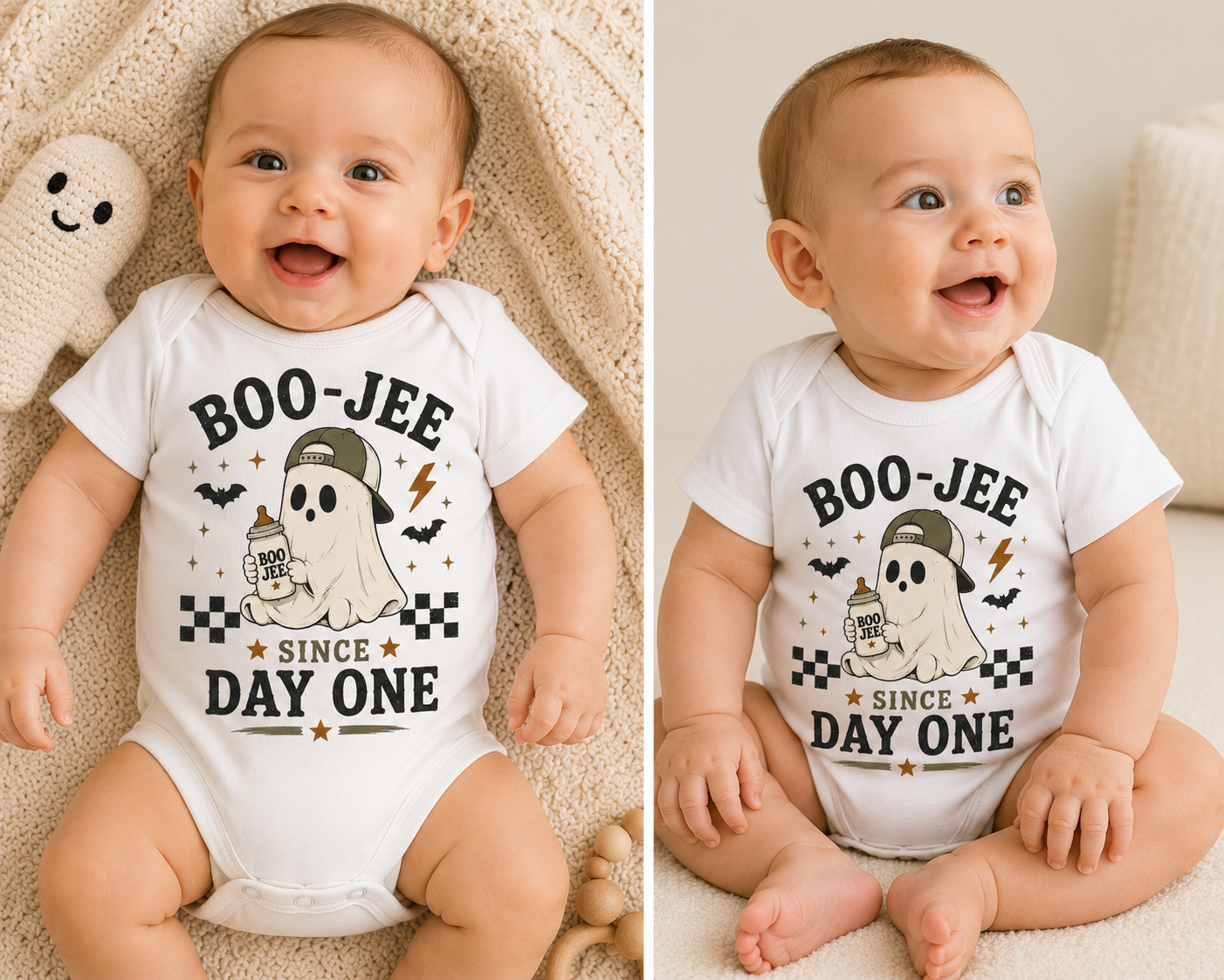 Boo-Jee Since Day One Onesie