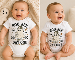 Boo-Jee Since Day One Onesie