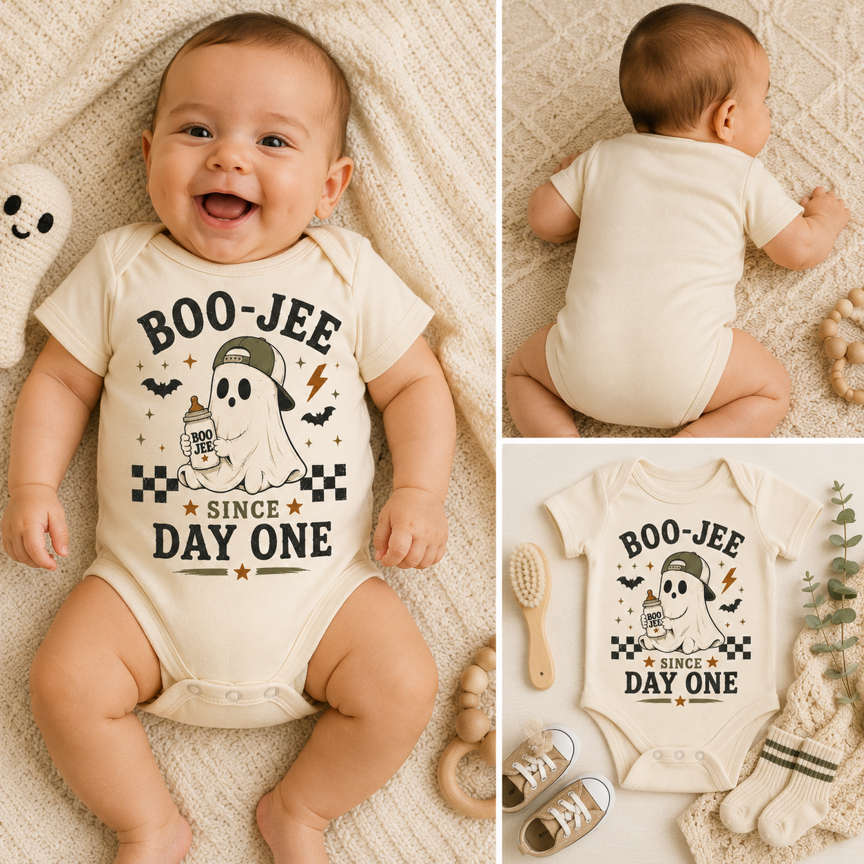 Boo-Jee Since Day One Onesie