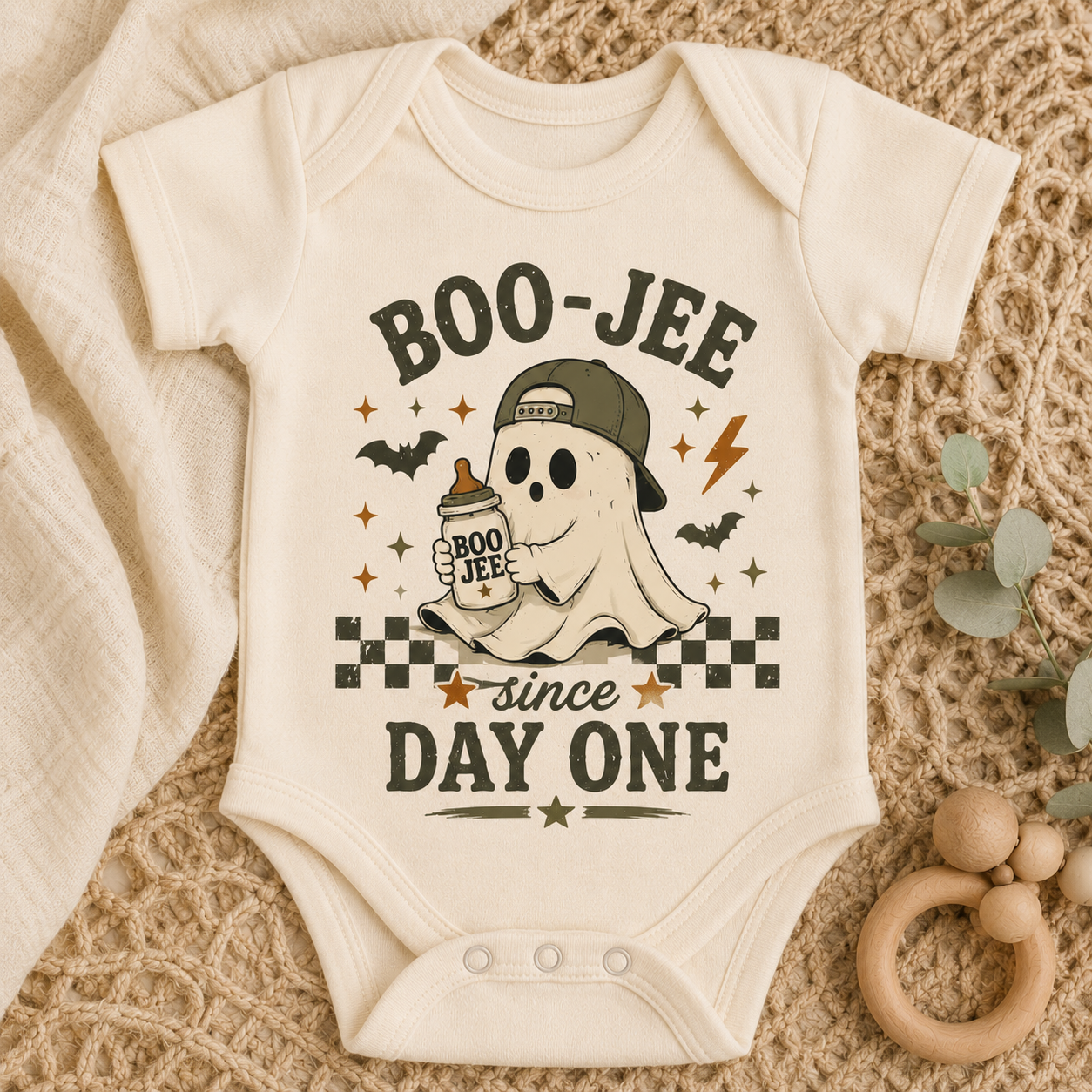 Boo-Jee Since Day One Onesie