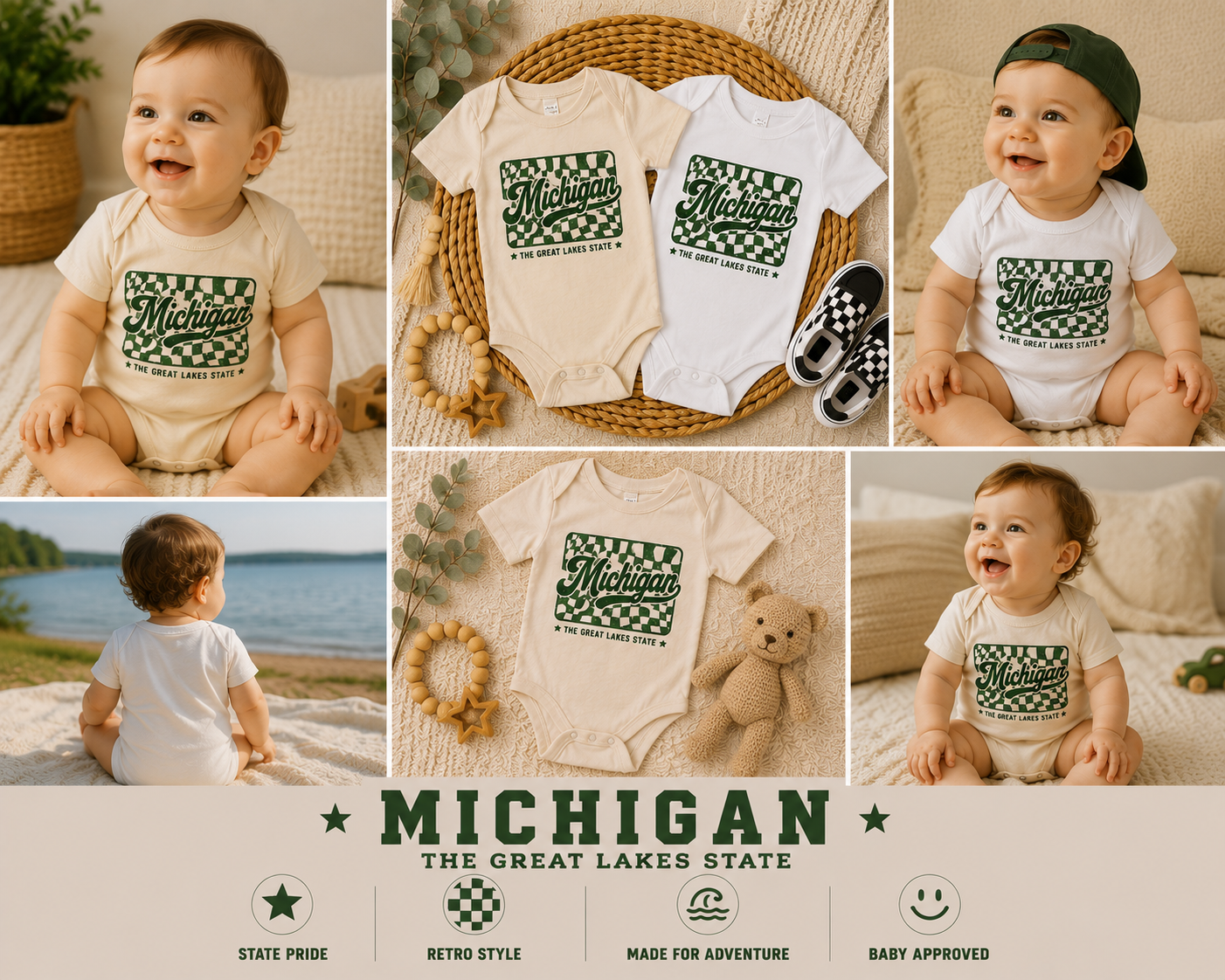 Michigan Onesie