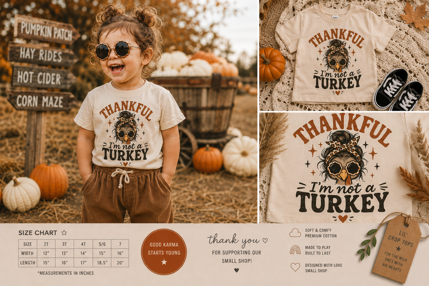 Thankful I'm Not A Turkey Toddler