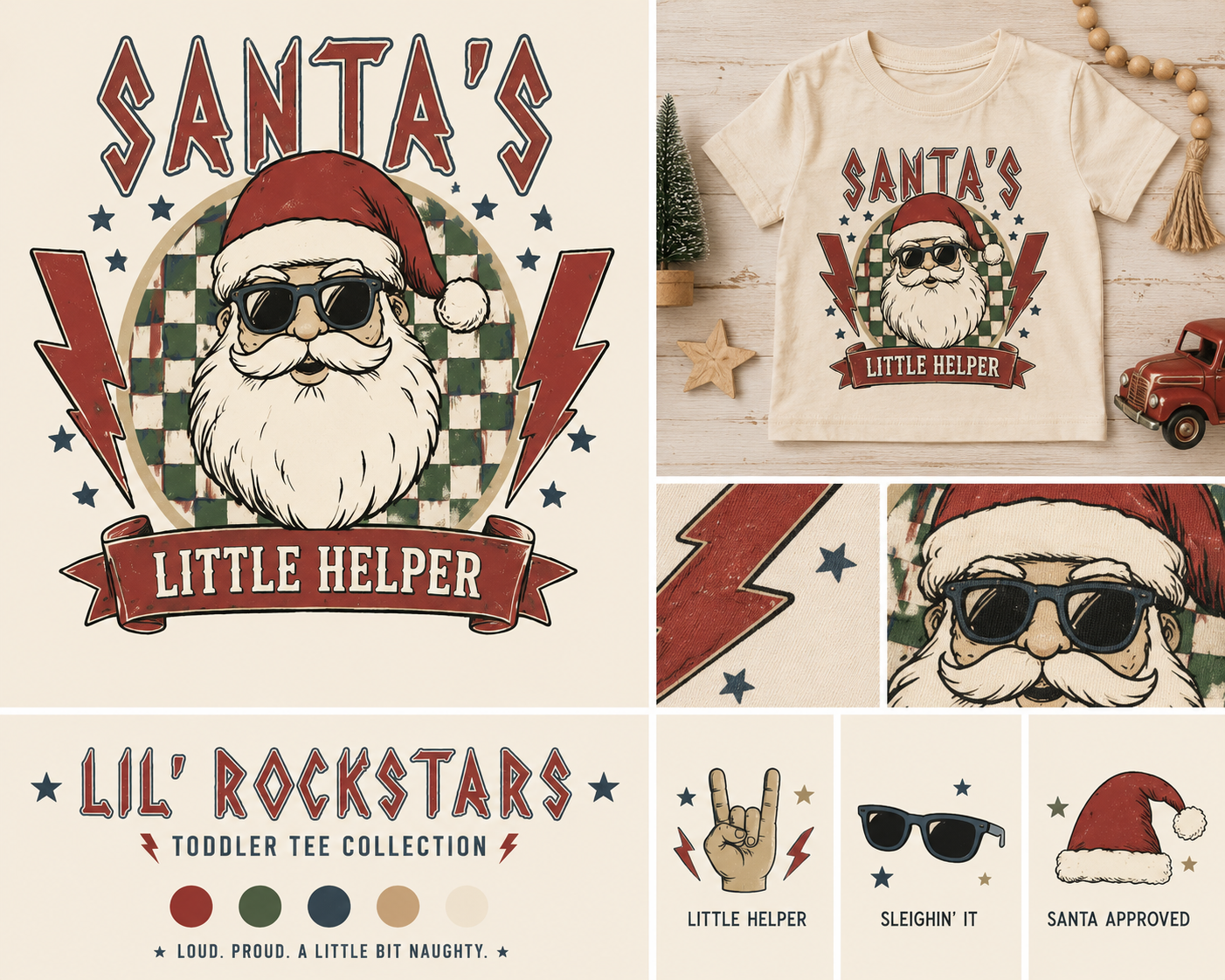 Santas Little Helper Toddler