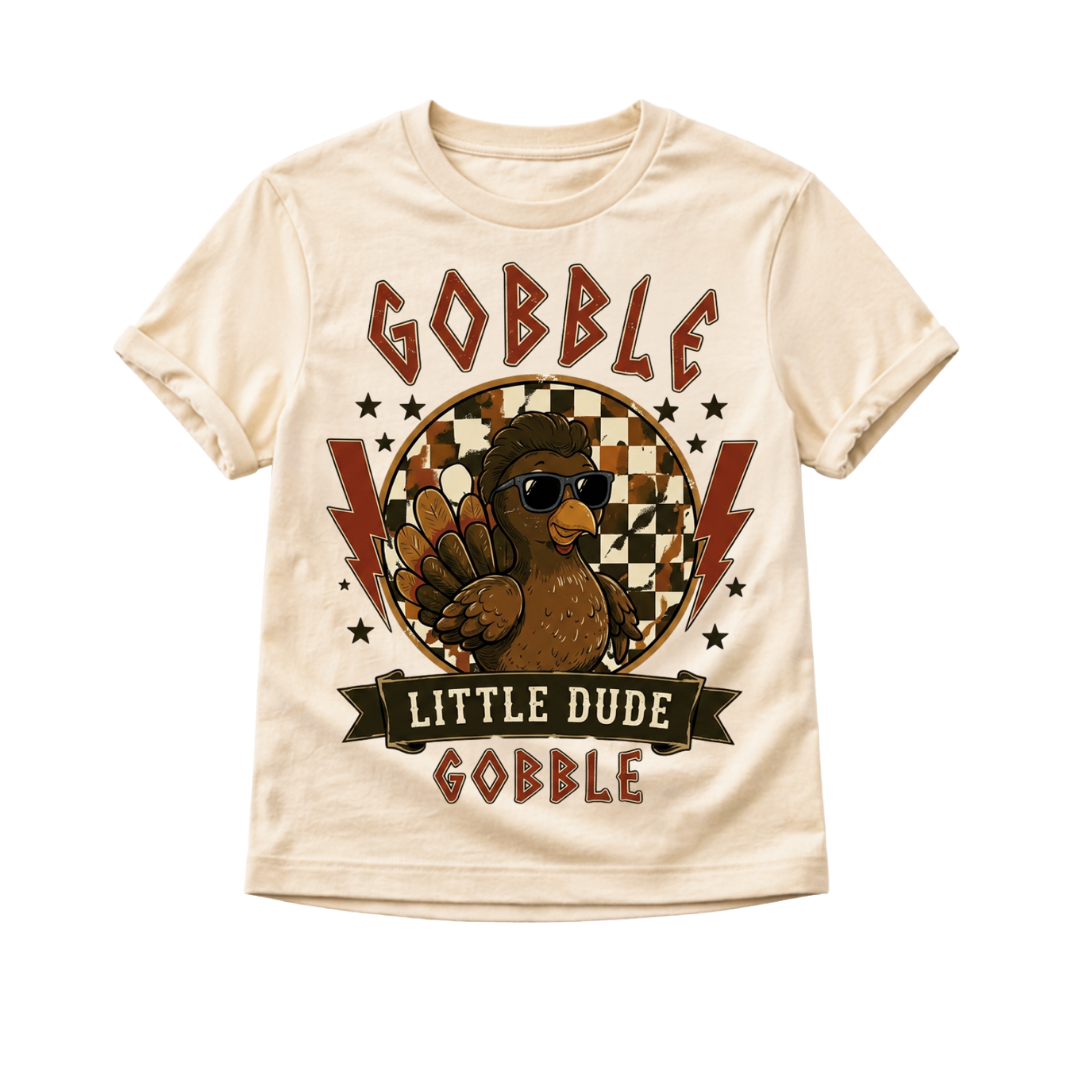 Gobble Gobble Little Dude Toddler