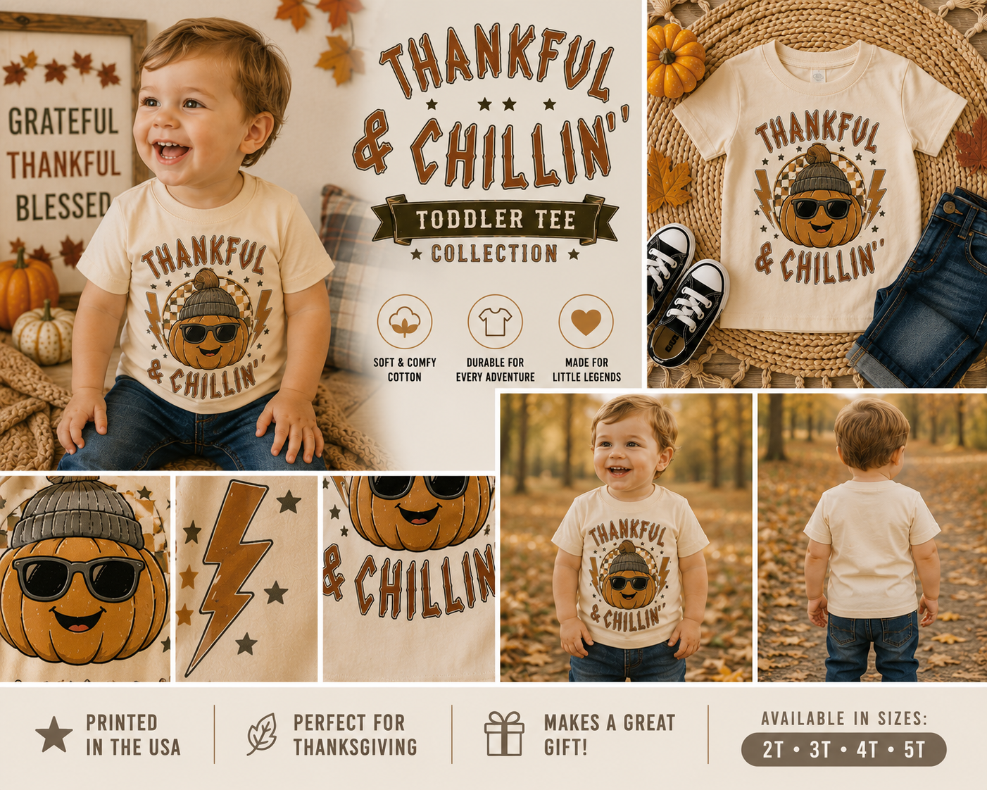 Thankful & Chillin Toddler