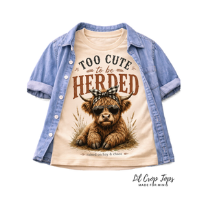 Too Cute To Be Herded Toddler