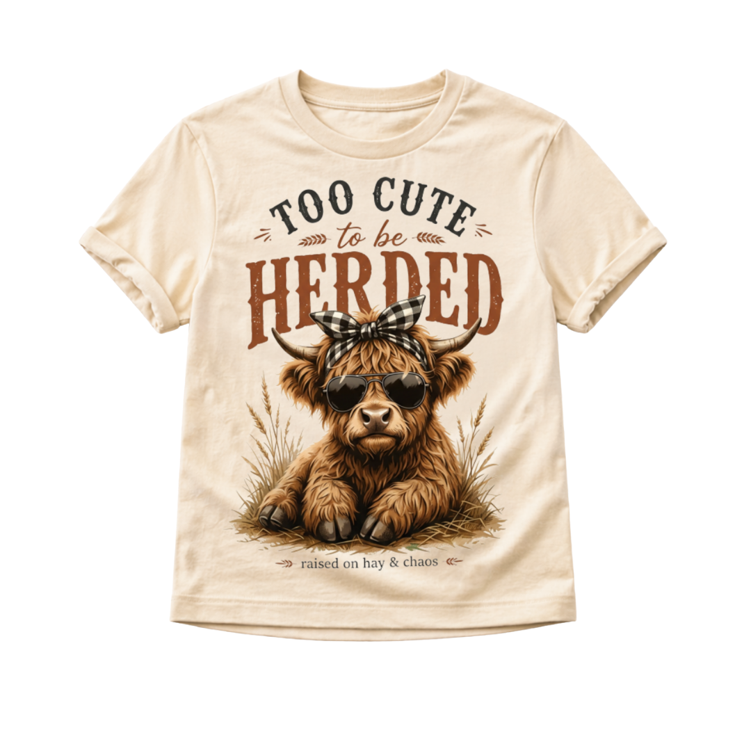Too Cute To Be Herded Toddler