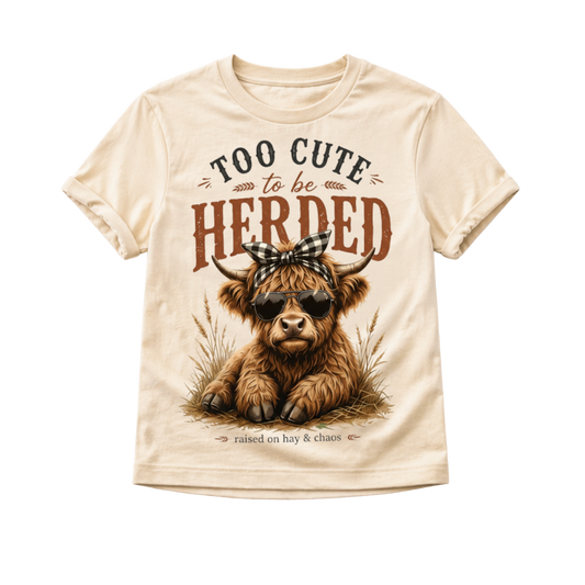 Too Cute To Be Herded Toddler