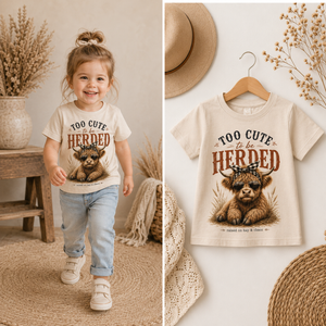 Too Cute To Be Herded Toddler