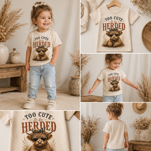 Too Cute To Be Herded Toddler