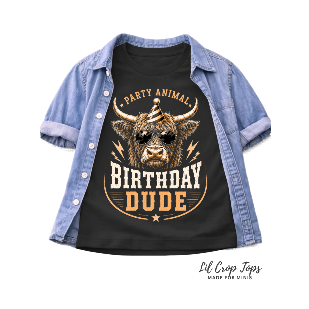 Party Animal Birthday Dude Toddler
