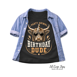 Party Animal Birthday Dude Toddler