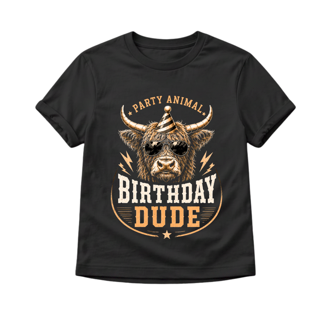 Party Animal Birthday Dude Toddler