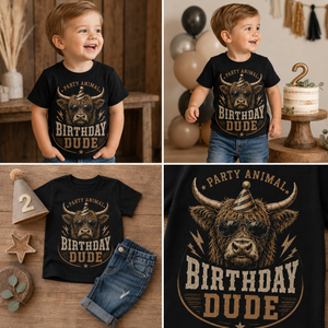 Party Animal Birthday Dude Toddler