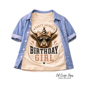 Party Animal Birthday Girl Toddler