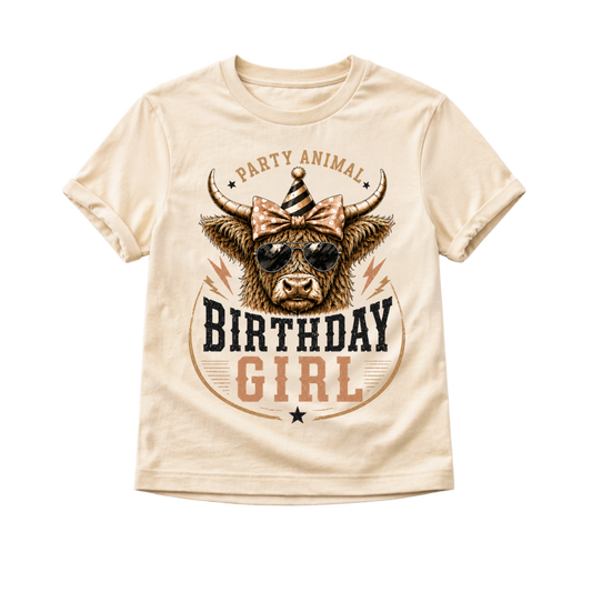 Party Animal Birthday Girl Toddler