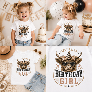 Party Animal Birthday Girl Toddler