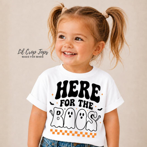 Here For The Boos Toddler