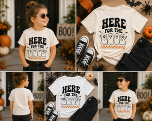 Here For The Boos Toddler