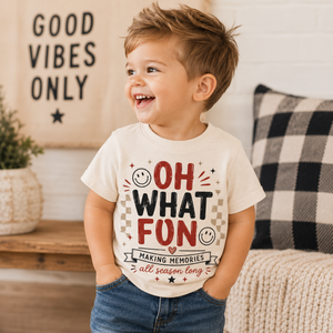 Oh What Fun Christmas Shirt, Toddler Christmas Shirt, Kids Holiday Shirt, Christmas Toddler Outfit, Funny Christmas Shirt, Baby Holiday Tee, Christmas Gift