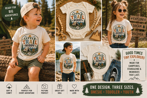 Little Trail Buddy Shirt, Camping Kids Shirt, Outdoor Adventure Tee, Toddler Camping Shirt, Baby Camping Bodysuit, Hiking Kids Shirt, Nature Lover Gift
