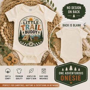 Little Trail Buddy Shirt, Camping Kids Shirt, Outdoor Adventure Tee, Toddler Camping Shirt, Baby Camping Bodysuit, Hiking Kids Shirt, Nature Lover Gift