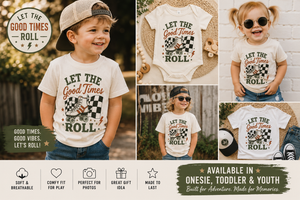 Retro Roller Skate Shirt, Let The Good Times Roll Tee, Toddler Skater Shirt, Vintage Kids Graphic Tee, Roller Rink Outfit, Cool Kids Shirt