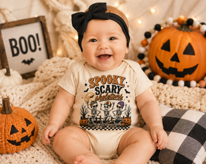 Skeleton Halloween Shirt for Kids, Spooky Scary Skeletons Tee, Toddler Halloween Shirt, Baby Halloween Bodysuit, Skeleton Kids Tee
