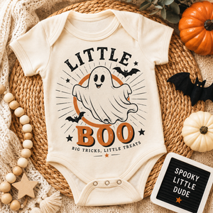 Kids Halloween Shirt, Little Boo Ghost Shirt, Toddler Halloween Tee, Baby Halloween Shirt, Cute Spooky Shirt for Boys Girls