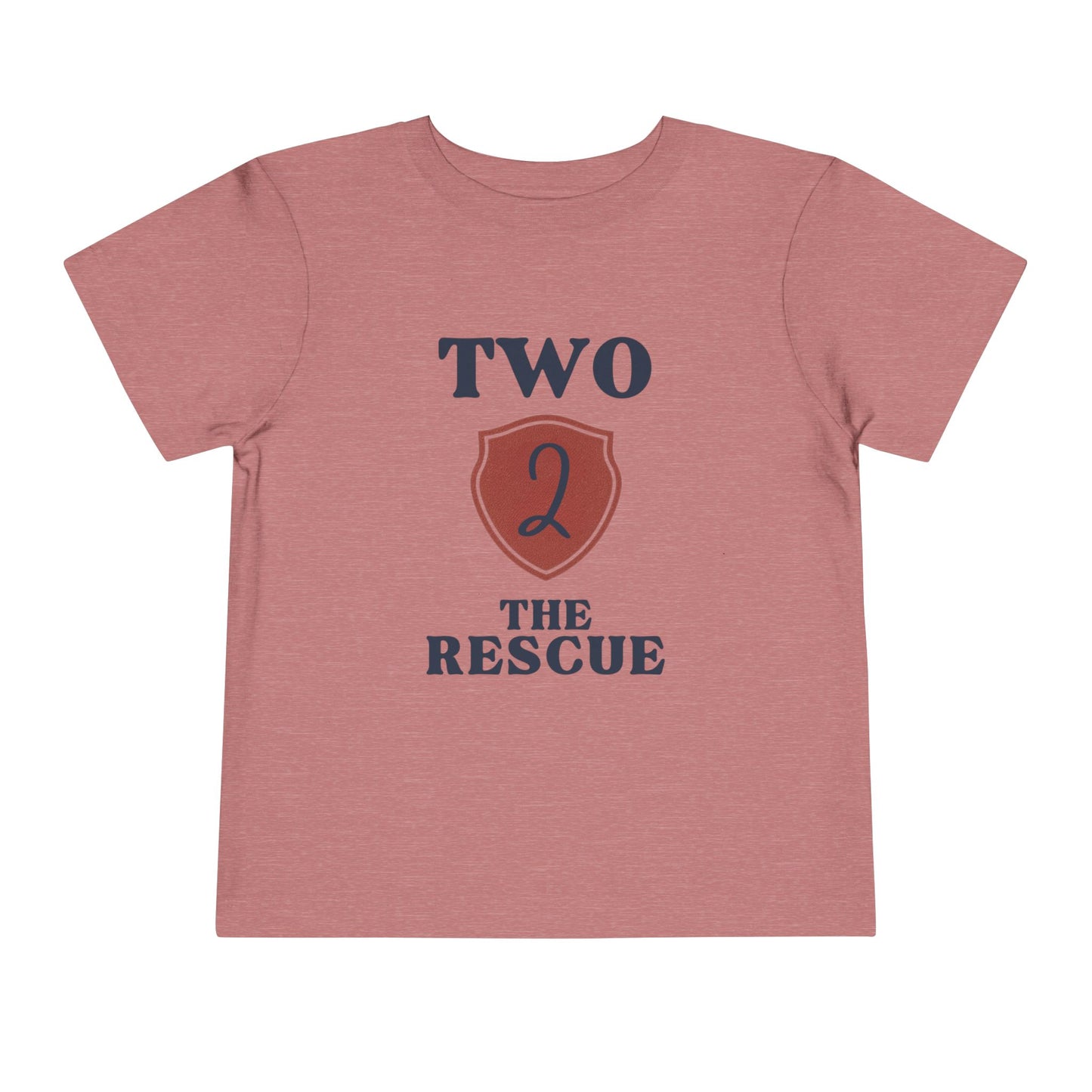 Toddler Tee - Two The Rescue - Birthday Tee