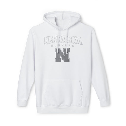 Nebraska Huskers N Letter Hoodie — College Team Pullover