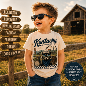 Kentucky Baby Gift, Kentucky Kids Shirt, Bluegrass State Shirt, Toddler Kentucky Tee, Kentucky Baby Bodysuit, Southern Kids Outfit