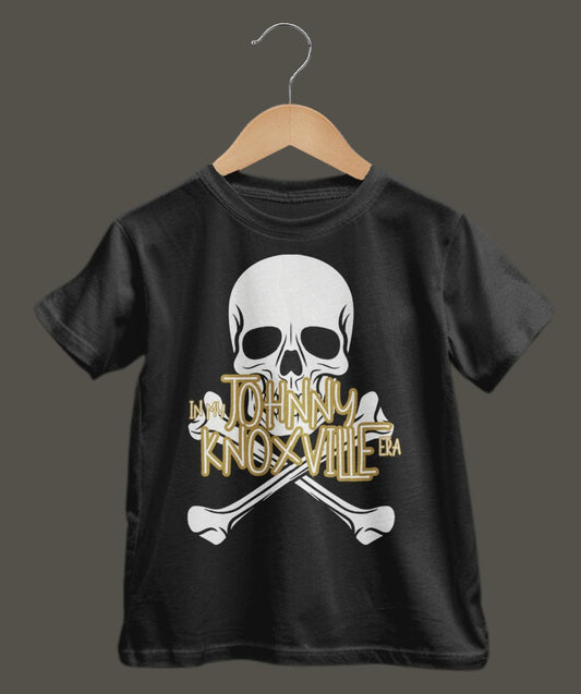 Toddler Tee - In My Johnny Knoxville Era - Skull