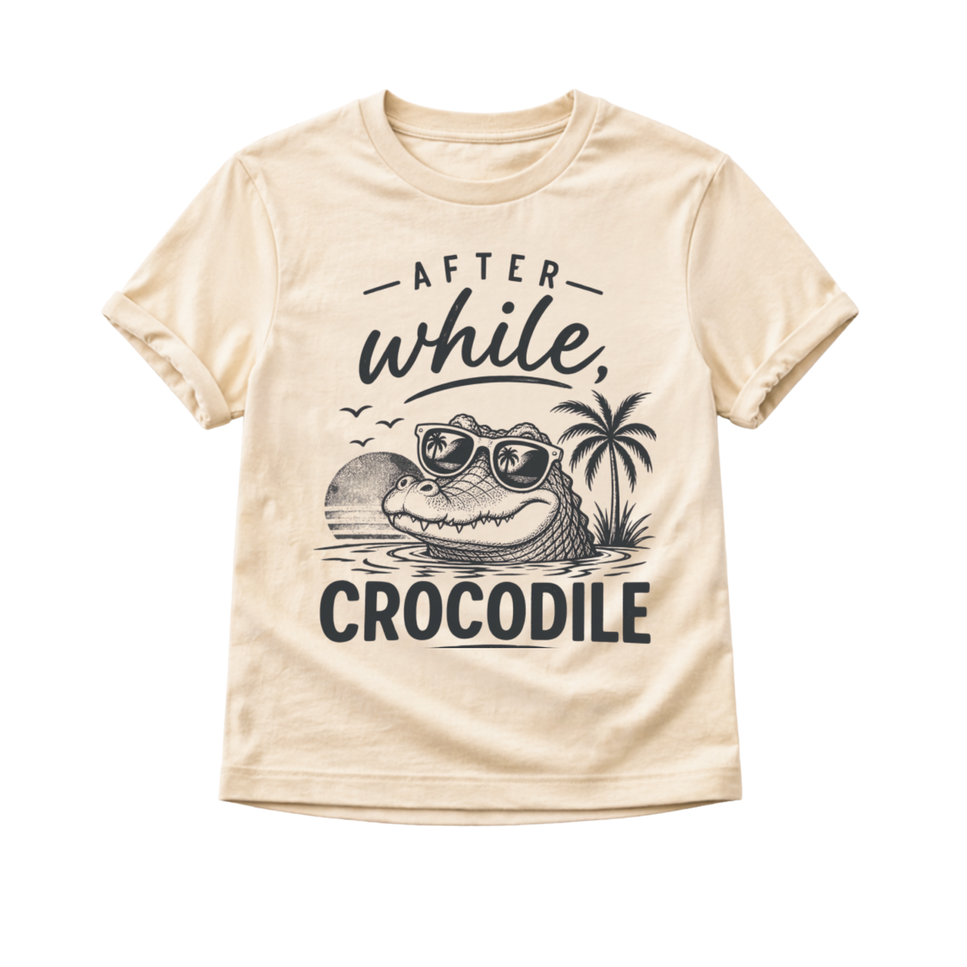 Crocodile Shirt for Kids, After While Crocodile Tee, Toddler Alligator Shirt, Baby Crocodile Bodysuit, Funny Animal Kids Shirt