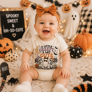 Cute Halloween Shirt for Kids, Toddler Halloween Tee, Baby Halloween Bodysuit, Skeleton Ghost Shirt, Retro Spooky Kids Outfit