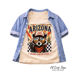 Arizona Kids Shirt, Arizona Toddler Tee, Grand Canyon State Shirt, Desert Adventure Shirt, Southwest Kids Tee, Arizona Gift for Kids