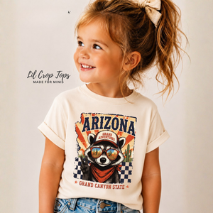 Arizona Kids Shirt, Arizona Toddler Tee, Grand Canyon State Shirt, Desert Adventure Shirt, Southwest Kids Tee, Arizona Gift for Kids