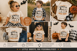 Hocus Pocus Halloween Shirt, Ghost Halloween Shirt, Toddler Spooky Season Shirt, Baby Halloween Outfit, Cute Halloween Tee for Kids