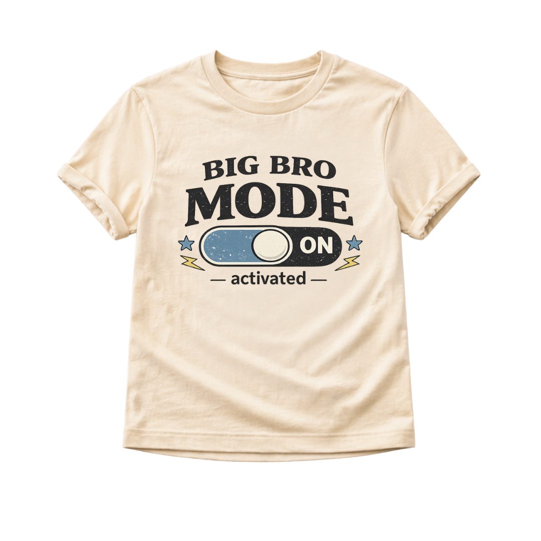 Big Bro Mode Activated Toddler