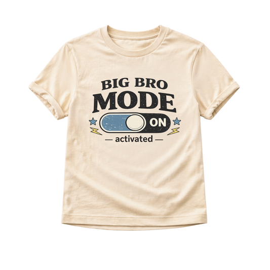 Big Bro Mode Activated Toddler