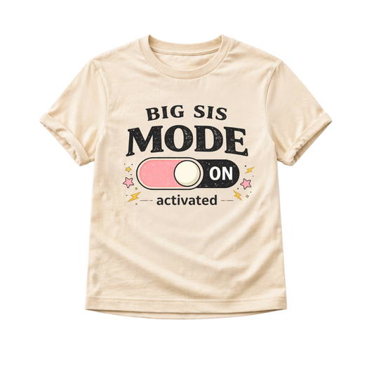Big Sis Mode Activated Toddler
