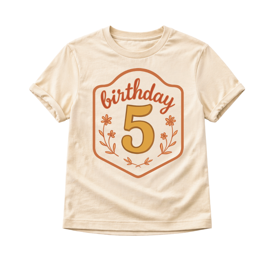 Birthday 5 Toddler