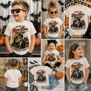 Kids Halloween Shirt, Retro Skeleton Halloween Tee, Toddler Halloween Shirt, Baby Halloween Bodysuit, Spooky Car Shirt for Kids