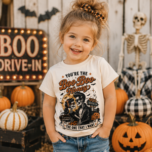 Kids Halloween Shirt, Retro Skeleton Halloween Tee, Toddler Halloween Shirt, Baby Halloween Bodysuit, Spooky Car Shirt for Kids