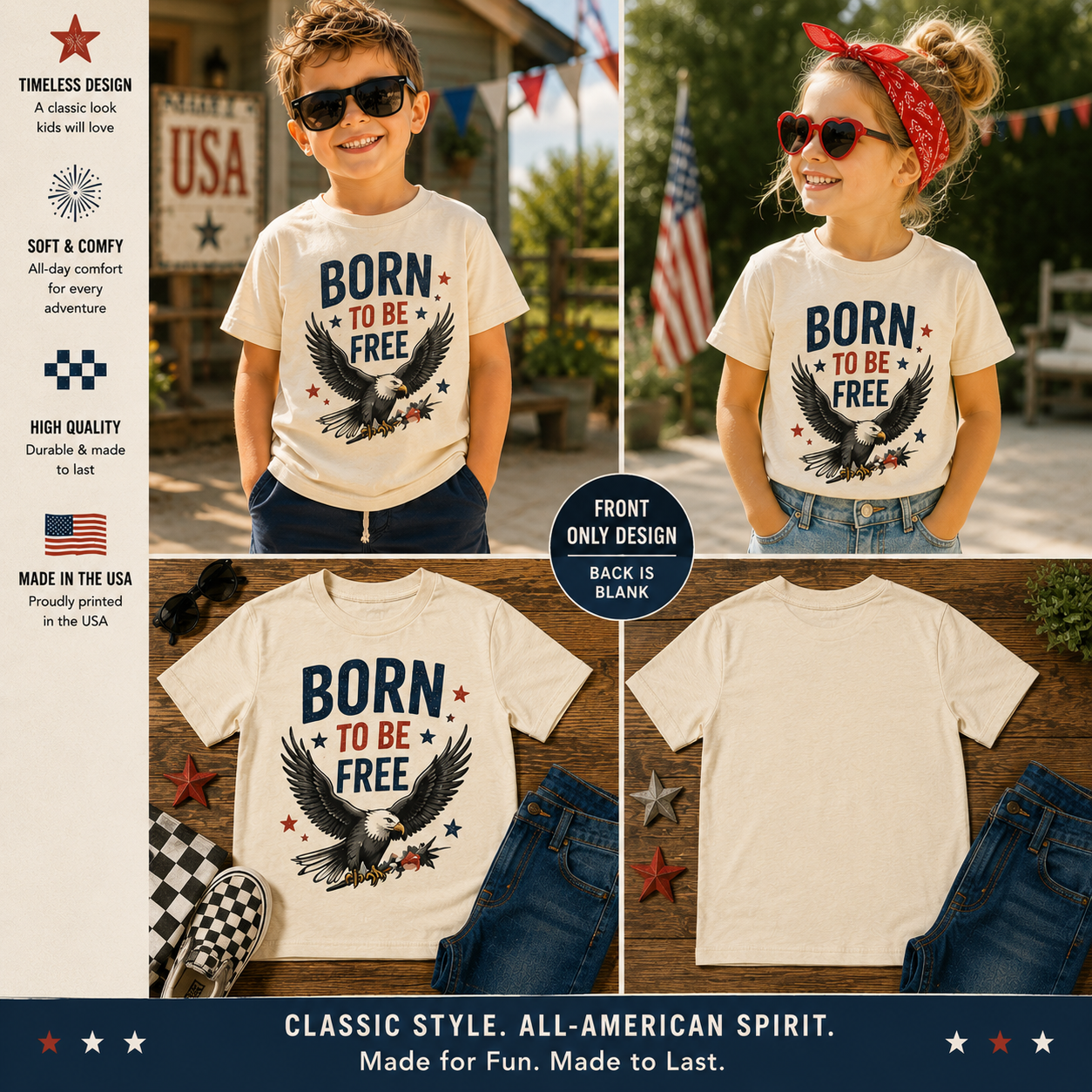 Born To Be Free Toddler