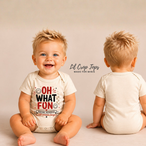Oh What Fun Christmas Shirt, Toddler Christmas Shirt, Kids Holiday Shirt, Christmas Toddler Outfit, Funny Christmas Shirt, Baby Holiday Tee, Christmas Gift
